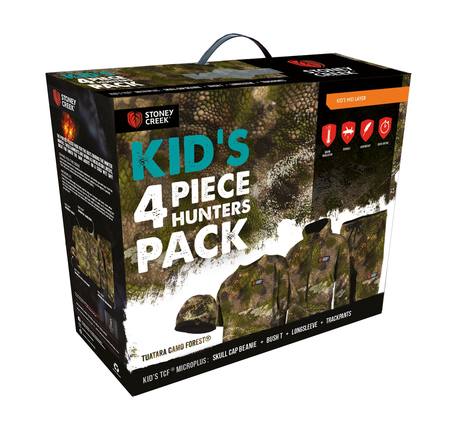 Buy Stoney Creek Kid's 4 Piece Fleece Hunters Pack: Camo in NZ. 