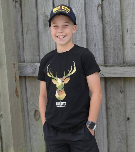 Buy Gun City Youth Deer T-Shirt in NZ.