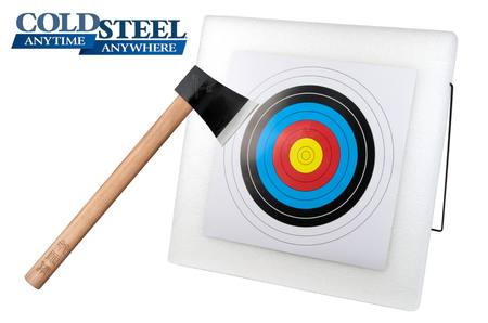 Buy Cold Steel "Gang" Hatchet Axe & Foam Target Board Package in NZ. 