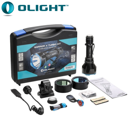 Buy Olight Warrior X Turbo Hunting Kit 1100 Lumens Torch in NZ.