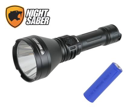 Buy Night Saber Strike LED Torch: 1250 Lumens *Battery Included in NZ. 