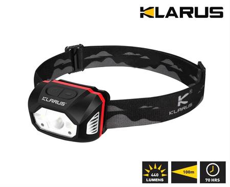 Buy Klarus HM1 Rechargeable Headlamp: 440 Lumens in NZ.