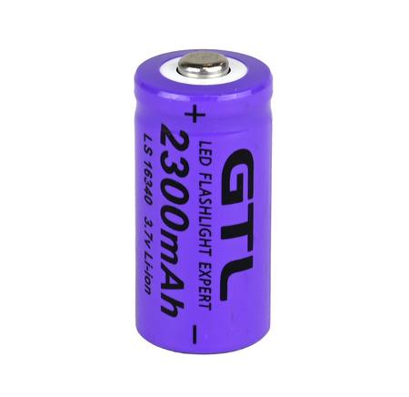 Buy GTL Battery CR123A Rechargeable 2300MAH 3v in NZ.