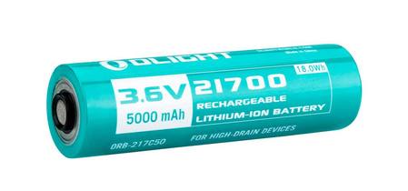 Buy Olight ORB-217C50 INR 21700 Rechargeable Li-ion Battery: 3.6v, 5000mAh in NZ. 