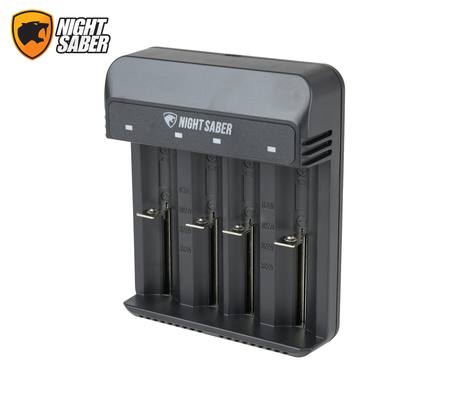 Buy Night Saber G4 4-Cell Portable Battery Charger Micro USB 2.0A in NZ. 