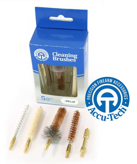 Buy Accu-Tech Cleaning Brush Kit 5 Piece .30cal in NZ. 
