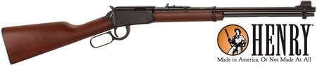 Buy 22 Henry Lever Action Blued Walnut 18.5" | 10-Shot Tubular Magazine in NZ. 