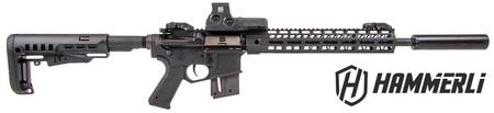 Buy .22 LR Hämmerli TAC R1 with EOTech 512 Holographic Sight & Hushpower Braveheart Silencer in NZ.