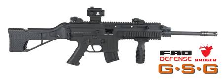 Buy 22 GSG-15: 10 Round Magazine, Red Dot Sight, FAB Foregrip in NZ. 