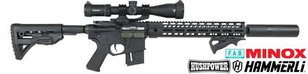 Buy 22 Hämmerli TAC R1 with Match Trigger: Ranger 4.5-14x44 Scope & Ghost Silencer in NZ. 