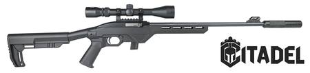 Buy 22 Citadel Trakr Semi Auto 18" with 3-9x40 Scope & Magnum Silencer in NZ. 