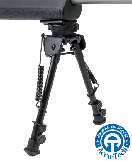 Buy Accu-Tech Multi-Fit Tactical Bipod with 11" To 14" Adjustable Legs in NZ. 
