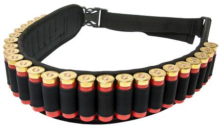 Buy Manitoba Shotgun Shell Belt: Hold 25 Rounds - Fit 12, 16, 20, 24, & 28 Gauge Cartridges in NZ.