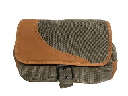 Buy Beretta Ammo Bag Canvas/Leather in NZ. 