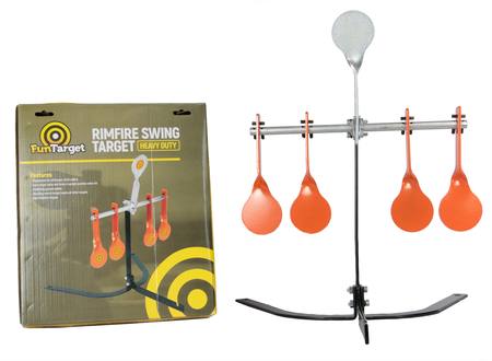 Buy Fun Target Heavy Duty 5 Rimfire Swing Target in NZ. 