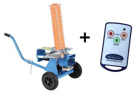 Buy Promatic Pigeon Auto Clay Target Thrower & Key Fob Radio Release in NZ. 