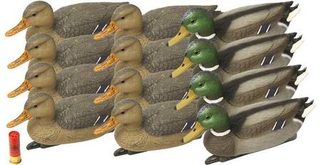Buy Outdoor Outfitters 16" Mallard Duck Family Decoys (4M & 8F) in NZ. 