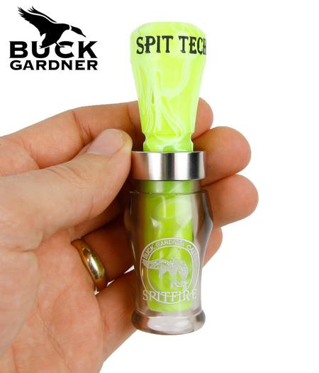 Buy Buck Gardner Duck Call ‘Spitfire’ 1½ Reed, Acrylic in NZ. 