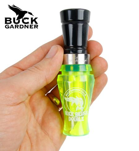 Buy Buck Gardner Duck Call 'Buck Brush' Double Reed, Acrylic in NZ. 