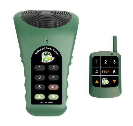 Buy AJ Productions Deluxe MKII Universal Game Caller & Remote in NZ. 