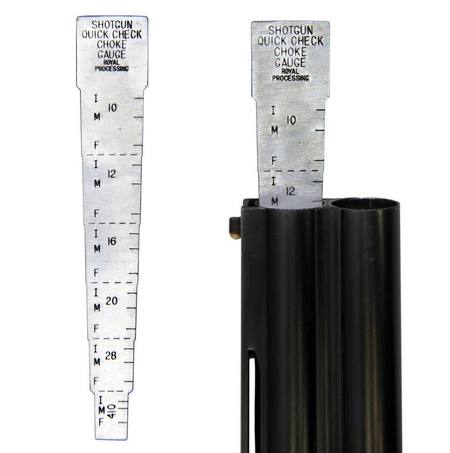 Buy Slimline Shotgun Choke Gauge for 410, 28, 20, 16, 12 & 10 Gauge in NZ. 