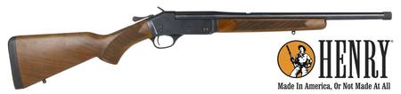 Buy 308 Henry Single Shot Blued/Walnut with Threaded Barrel in NZ. 