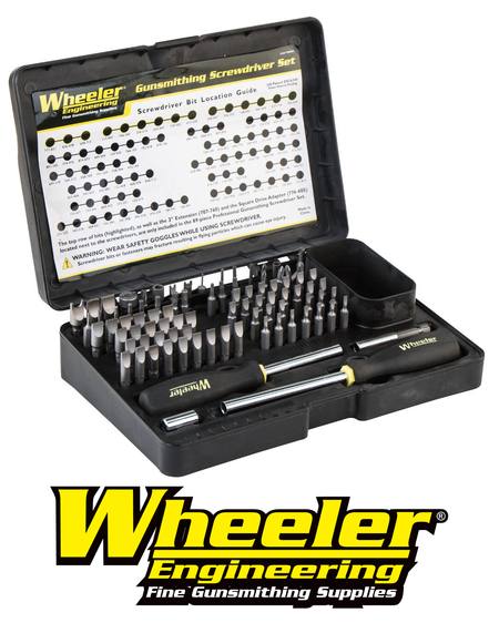 Buy Wheeler 89-Piece Gunsmith Screw Driver Set in NZ. 