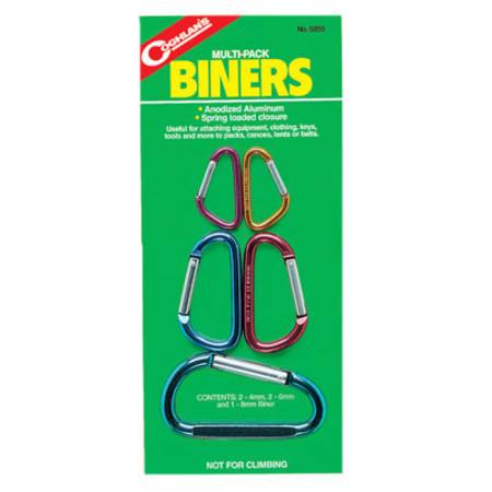 Buy Coughlans Multi-Pack Carabiners x5 in NZ. 