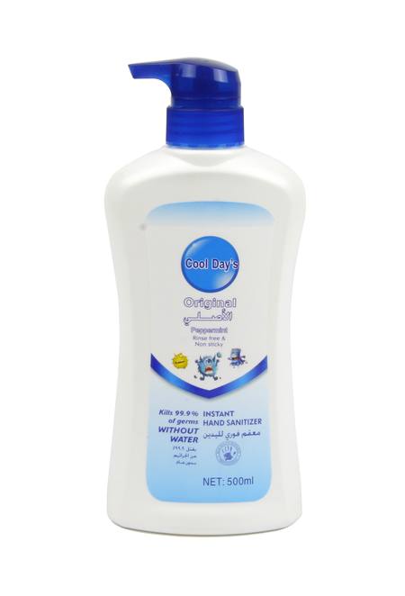 Buy Cool Day's Hand Sanitizer: 500ml Pump Bottle in NZ. 