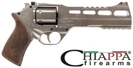 Buy .357 Magnum Chiappa Rhino 60DS: 6" Barrel, Chrome in NZ.