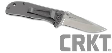Buy CRKT Drifter Folding Knife with Stainless Handle in NZ.