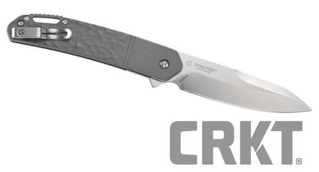 Buy CRKT Bona Fide Silver Folding Knife in NZ. 