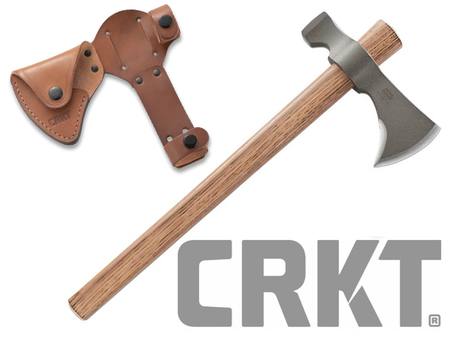 Buy CRKT Chogan Woods T-Hawk Axe & Leather Sheath in NZ. 