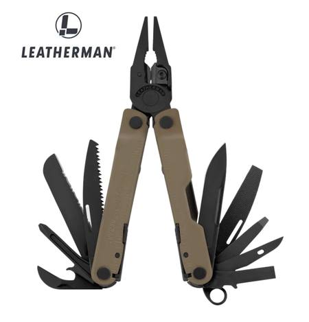 Buy Leatherman Rebar Coyote Multi-Tool With Nylon Sheath: 17 Tools in NZ.