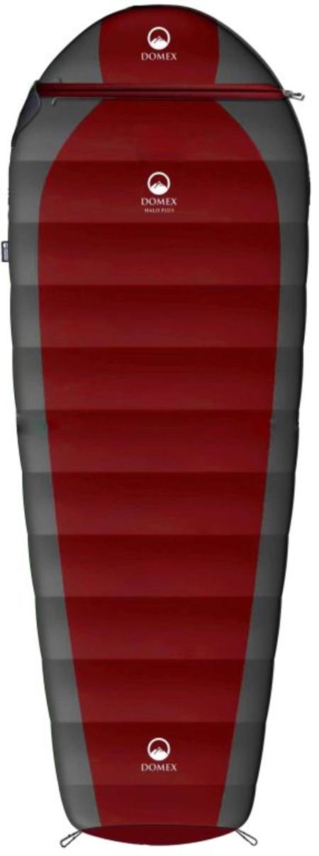 Buy Domex Halo+ Standard Sleeping Bag: Red - Right-Hand Zip -17°C in NZ. 