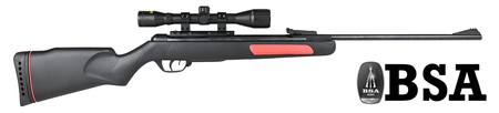 Buy BSA Comet Evo Red Devil Spring Powered Air Rifle Up To 1000fps with 4x32ao Scope in NZ. 