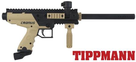Buy Tippmann Cronus .68 Cal Paintball Marker: Black/Tan in NZ. 