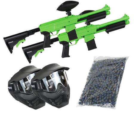 Buy JT Splatmaster Z18 .50Cal Paintball 2 Player Package in NZ.