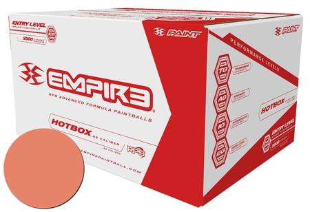 Buy .68 Cal Empire Hotbox Paintballs: 2000 Rounds - Orange in NZ. 