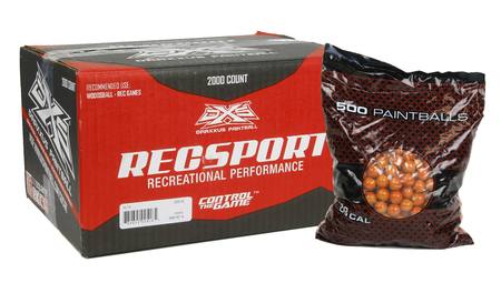 Buy Recsport .68 Cal Paintballs: Blue Fill in NZ. 