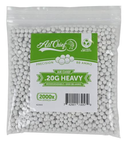Buy Air Chief 6mm .20G Biodegradable Airsoft BB Ammo in NZ. 