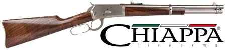 Buy .44 Mag Chiappa 1892 Lever-Action Trapper with 16" Barrel: Stainless/Wood in NZ.