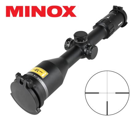 Buy Minox All-Rounder 2-10x50 German #4 Red Dot Illuminated Reticle with Minox Low MIL Turrets in NZ.