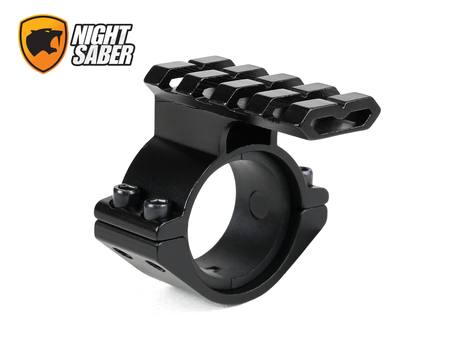 Buy Night Saber Accessory Ring Mounted Weaver Rail for 1"/30mm Scopes in NZ. 
