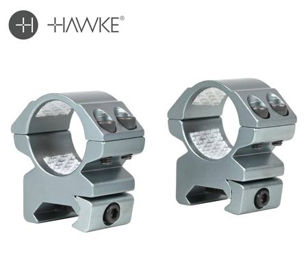 Buy Hawke Match Mount Weaver 1" Med Stainless Rings 2 Piece in NZ. 