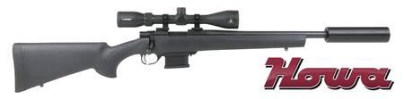 Buy 7.62x39 Howa 1500 Mini Action Heavy 16.5" Barrel with Ranger 3-9x42 & Ghost Silencer in NZ. 