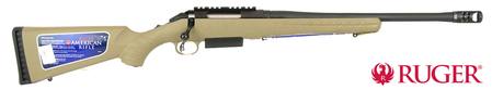 Buy 450 Bushmaster Ruger American Ranch Blued/Synthetic Flat Dark Earth in NZ. 
