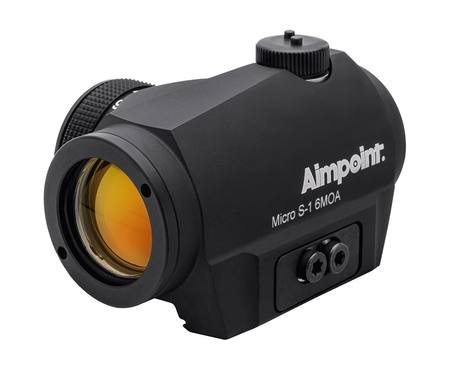 Buy Aimpoint Micro S-1 Red Dot Reflex Sight with Shotgun Mount 6 MOA in NZ. 