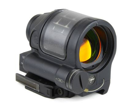 Buy Secondhand Trijicon SRS Sealed Reflex Sight with Quick Release Mount: 1.75 MOA Red LED Dot in NZ.