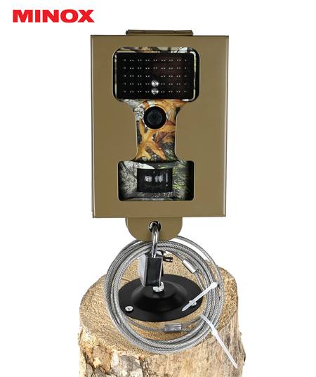 Buy Minox DTC 550 Trail Camera + Safety Box & Wire Combo in NZ. 